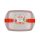Pyrex Cook & Heat szögletes üveg sütőtál műanyag fedővel 28 x 20 x 8 cm 2,5 liter
