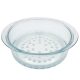 Pyrex kerek üveg pároló 24 cm