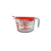 Pyrex üveg mérőkancsó műanyag fedővel 1 liter