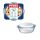 Pyrex kerek sütőtál+fedő 1,3L (1L+0,3L) 21x18 cm