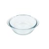 Pyrex kerek üveg sütőtál fedővel 24 x 20 cm 2,1 liter (1,6 liter + 0,5 liter)