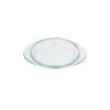Pyrex kerek üveg sütőtál fedővel 24 x 20 cm 2,1 liter (1,6 liter + 0,5 liter)