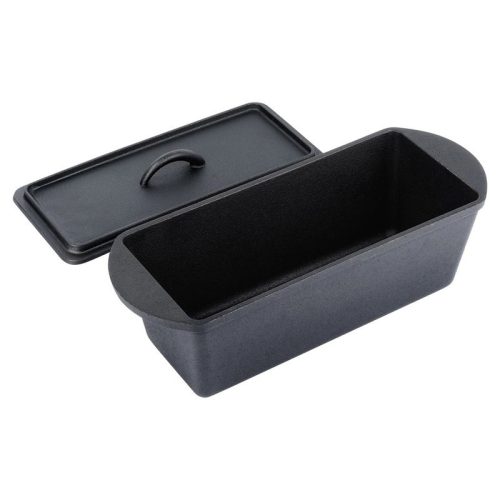 Öntöttvas kenyérsütő forma fedővel 35 cm 3 liter