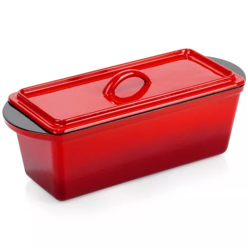 Zománcozott öntöttvas kenyérsütő 35 x 14 cm 3 liter