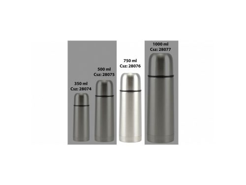 Termosz rozsdamentes 0,75 literes
