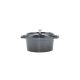 Perfect Home Zománcozott öntöttvas lábas mini 0,6 liter 14 cm Acélkék