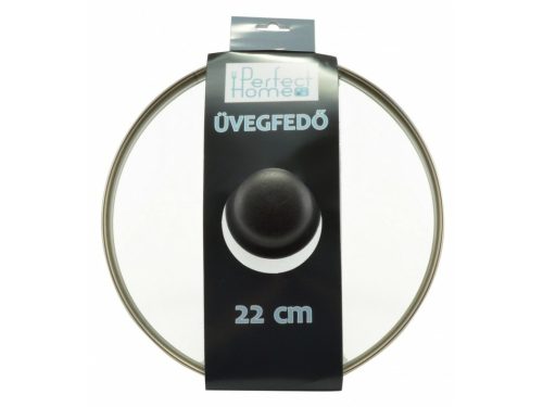 Üvegfedő 22 cm