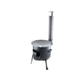   Grill sütőtárcsa szett - 50 cm vas tárcsa + party üstház + csipesz