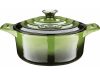 La Cuisine GREEN öntöttvas lábas 26x12cm 4,75 L. fedővel