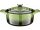 La Cuisine GREEN öntöttvas lábas 26x12cm 4,75 L. fedővel
