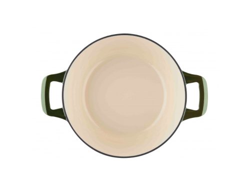 La Cuisine GREEN öntöttvas lábas 26x12cm 4,75 L. fedővel