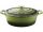 La Cuisine GREEN öntöttvas ovál sütőtál+fedő  29x21x11cm 4,75l
