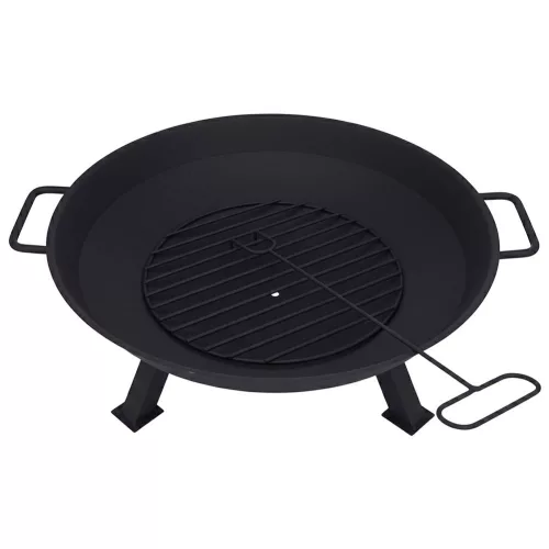 Fém tűzrakó tál fogantyúkkal 56 cm