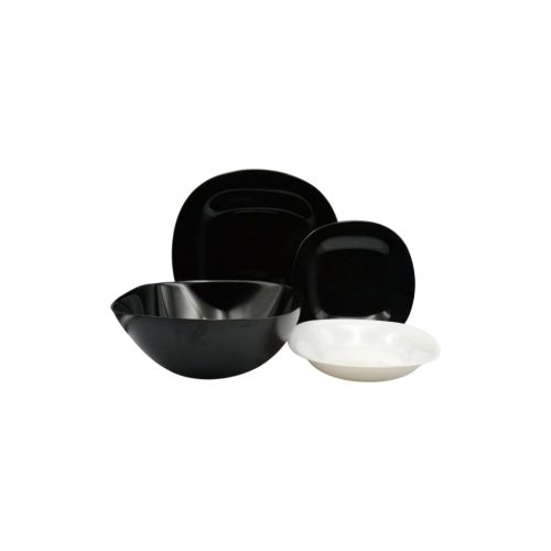 Luminarc Carine Black&White 19 részes étkészlet