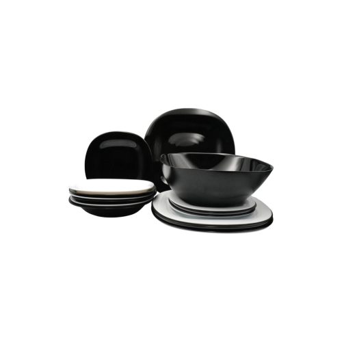Luminarc Carine Black&White 19 részes étkészlet
