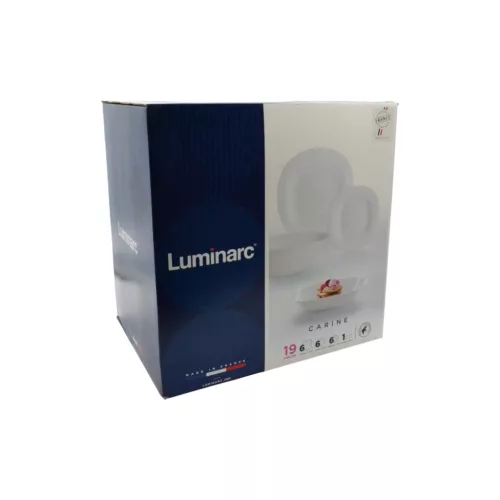 Luminarc Carine White 19 részes étkészlet