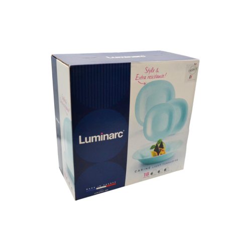 Luminarc Carine Turquoise 18 részes étkészlet