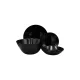 Luminarc Zelie Black 19 részes étkészlet fekete