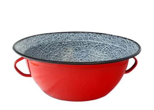 Bonyhádi zománcozott medence vájling 4 liter 34 cm