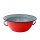 Bonyhádi zománcozott medence vájling 13 liter 46 cm
