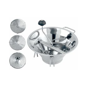  OMAC Chef kézi hal és paradicsom passzírozó 3 betéttel fém