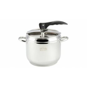 5 literes rozsdamentes kukta