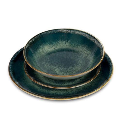 Berlinger Haus 18 részes étkészlet, zöld