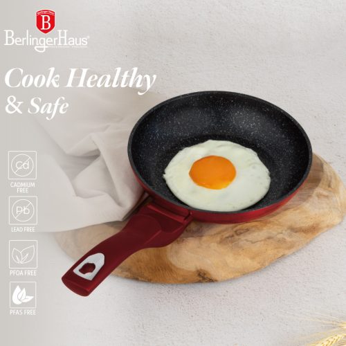 Berlinger Haus 10 részes edénykészlet, Metallic Line Burgundy Edition