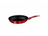 Berlinger Haus Burgundy Metallic Line serpenyő márvány bevonattal 30 cm