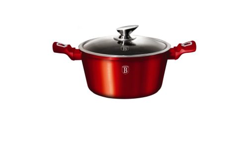 Berlinger Haus 3 részes edénykészlet Metallic Line Burgundy