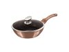 Berlinger Haus mély serpenyő fedővel  24 cm  Rosegold Collection