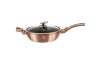 Berlinger Haus  mély serpenyő fedővel  28 cm  Rosegold Collection