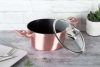 Berlinger Haus lábas fedővel 2,5L Metallic Line I-Rose Collection