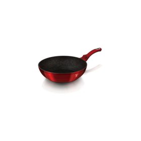 Berlinger Haus Wok 30 cm Metallic Line Burgundy Edition