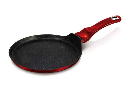 Berlinger Haus Palacsintasütő márványbevonattal 28 cm Metallic Line Burgundy Edition