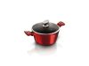 Berlinger Haus  lábas fedővel 30 cm Metallic Burgundy Line