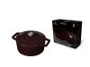 Berlinger Haus  Öntöttvas lábas fedővel 24cm Burgundy