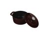 Berlinger Haus  Öntöttvas lábas fedővel 20 cm Burgundy