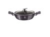 Berlinger Haus Wok fedővel 30 cm Metallic Line Carbon Edition