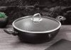 Berlinger Haus wok fedővel 30 cm Black Silver Collection