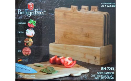 Berlinger Haus 5 részes Bambusz vágódeszka készlet