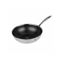 Rozsdamentes wok