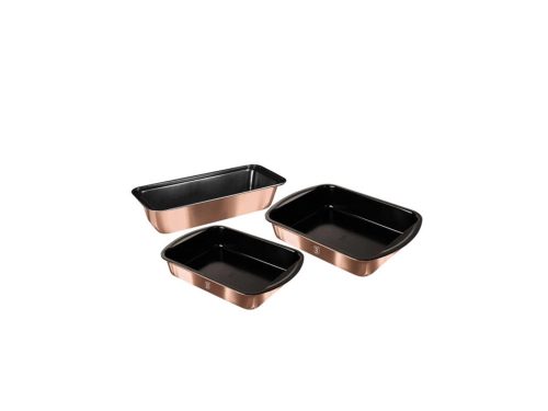Berlinger Haus Metallic Rosegold Line tepsikészlet 3 részes