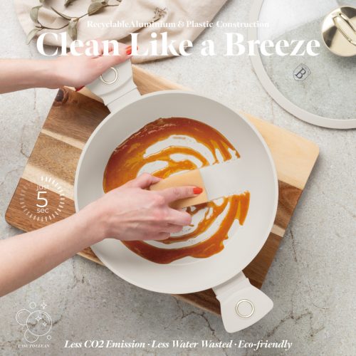 Berlinger Haus Alacsony lábas fedővel, 28 cm, Sahara Collection