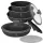 Berlinger Haus Anthracite Collection 9 részes edénykészlet