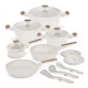 Berlinger Haus Sahara Nordic Collection 15 részes edénykészlet titánpro bevonattal