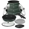 Berlinger Haus Matte Green Collection 13 részes edénykészlet