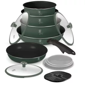   Berlinger Haus Matte Green Collection 13 részes edénykészlet