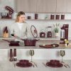 Berligner Haus Pecsenyesütő fedővel és aroma gombbal Leonardo Collection