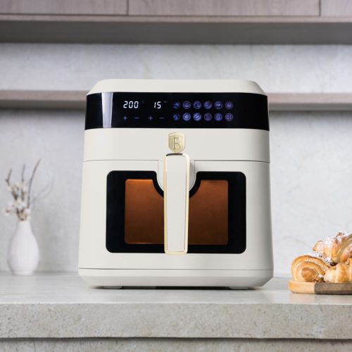 Berlinger Haus Air Fryer, 6,3 L, átlátszó ablakkal, Sahara Collection